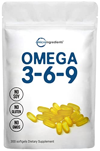 Foto 2 pulgar | Suplemento Microingredientes Triple Strength Omega 3 6 9 300c - Venta Internacional.