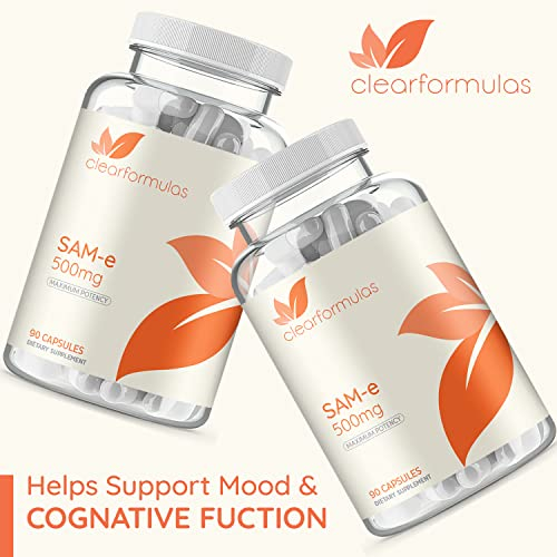 Foto 4 | Suplemento Clearformulas Sam-e 500 Mg 90 Cápsulas - Venta Internacional.