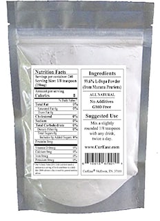 Foto 2 | Suplemento De L-dopa Con 99% De Extracto En Polvo De Mucuna Pruriens - Venta Internacional.