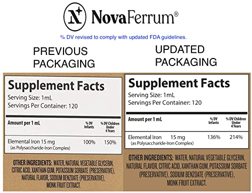 Foto 4 pulgar | Suplemento De Hierro Líquido Novaferrum Tasty 15 Mg/ml Kids 120 Ml - Venta Internacional.