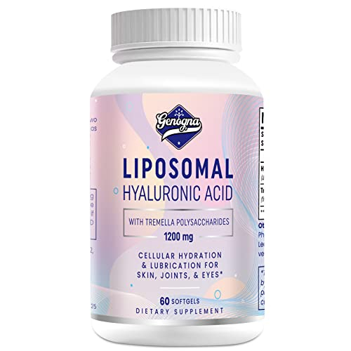 Foto 2 pulgar | Suplemento Genogna de Ácido Hialurónico Liposomal de 60 Tabletas-Venta Internacional