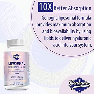 Foto 4 | Suplemento Genogna de Ácido Hialurónico Liposomal de 60 Tabletas-Venta Internacional