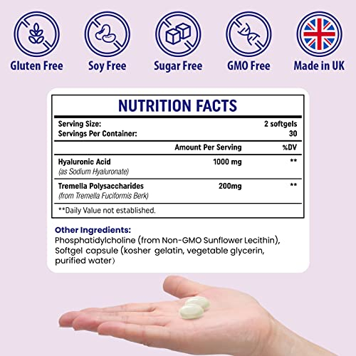 Foto 6 pulgar | Suplemento Genogna de Ácido Hialurónico Liposomal de 60 Tabletas-Venta Internacional
