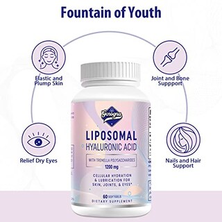 Foto 6 | Suplemento Genogna de Ácido Hialurónico Liposomal de 60 Tabletas-Venta Internacional