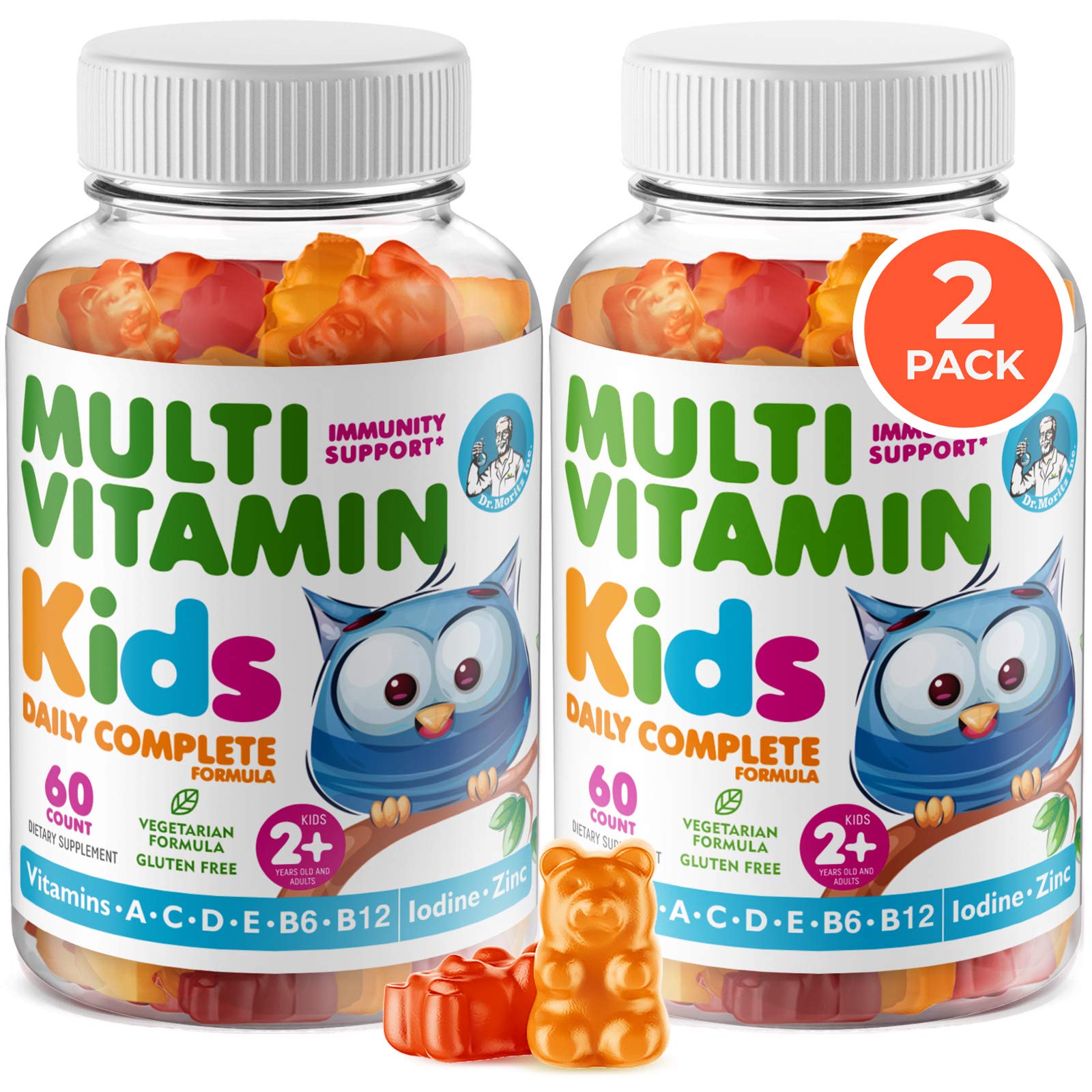 Foto 2 pulgar | Gomitas Multivitamínicas Dr. Moritz Kids 2+ Years, 120 Unidades - Venta Internacional.