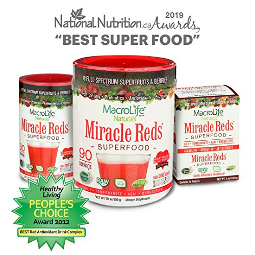 Foto 8 pulgar | Suplemento Macrolife Naturals Miracle Reds Superfood 840 Ml - Venta Internacional.