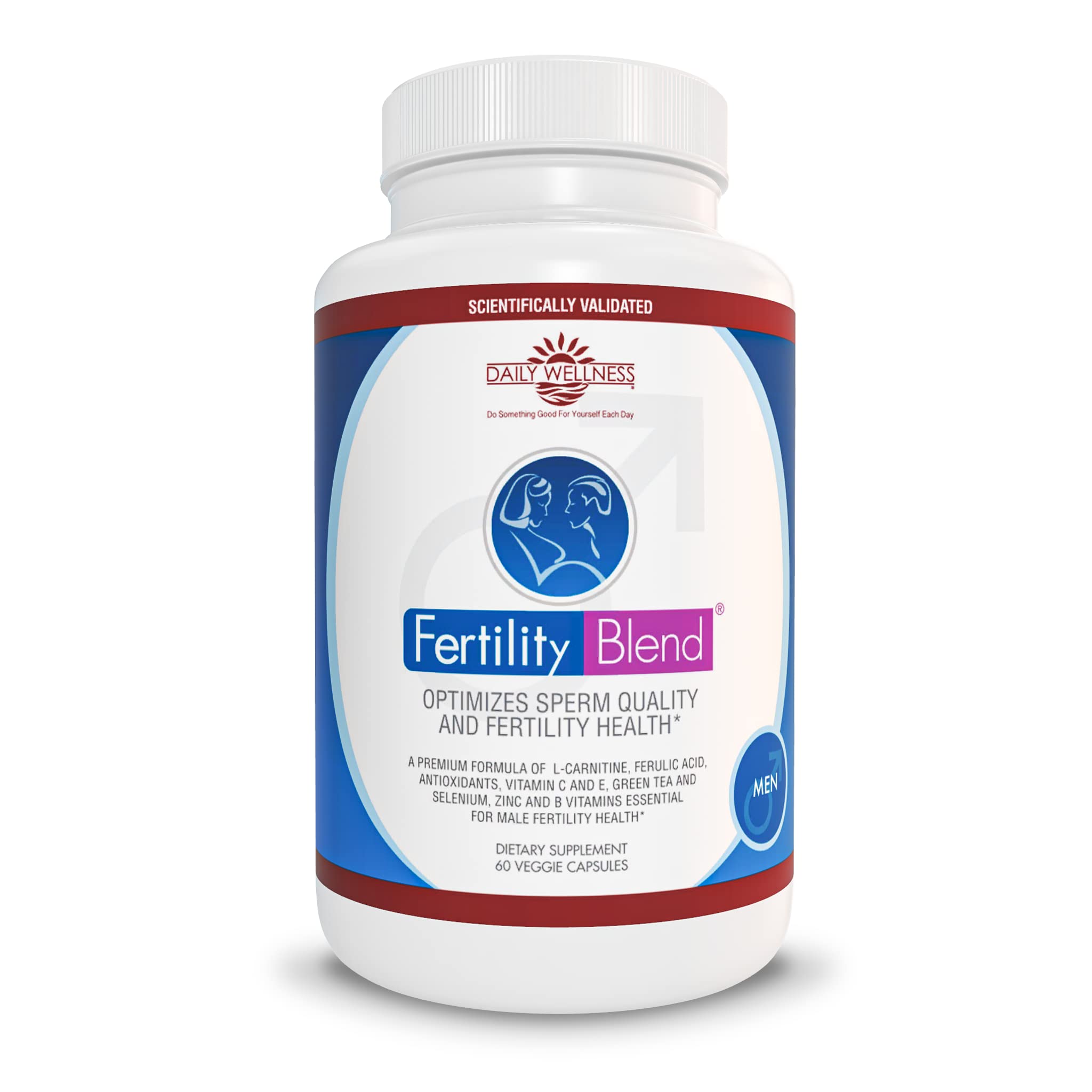 Foto 2 pulgar | Suplemento De Fertilidad Fertility Blend Daily Wellness Men - Venta Internacional.