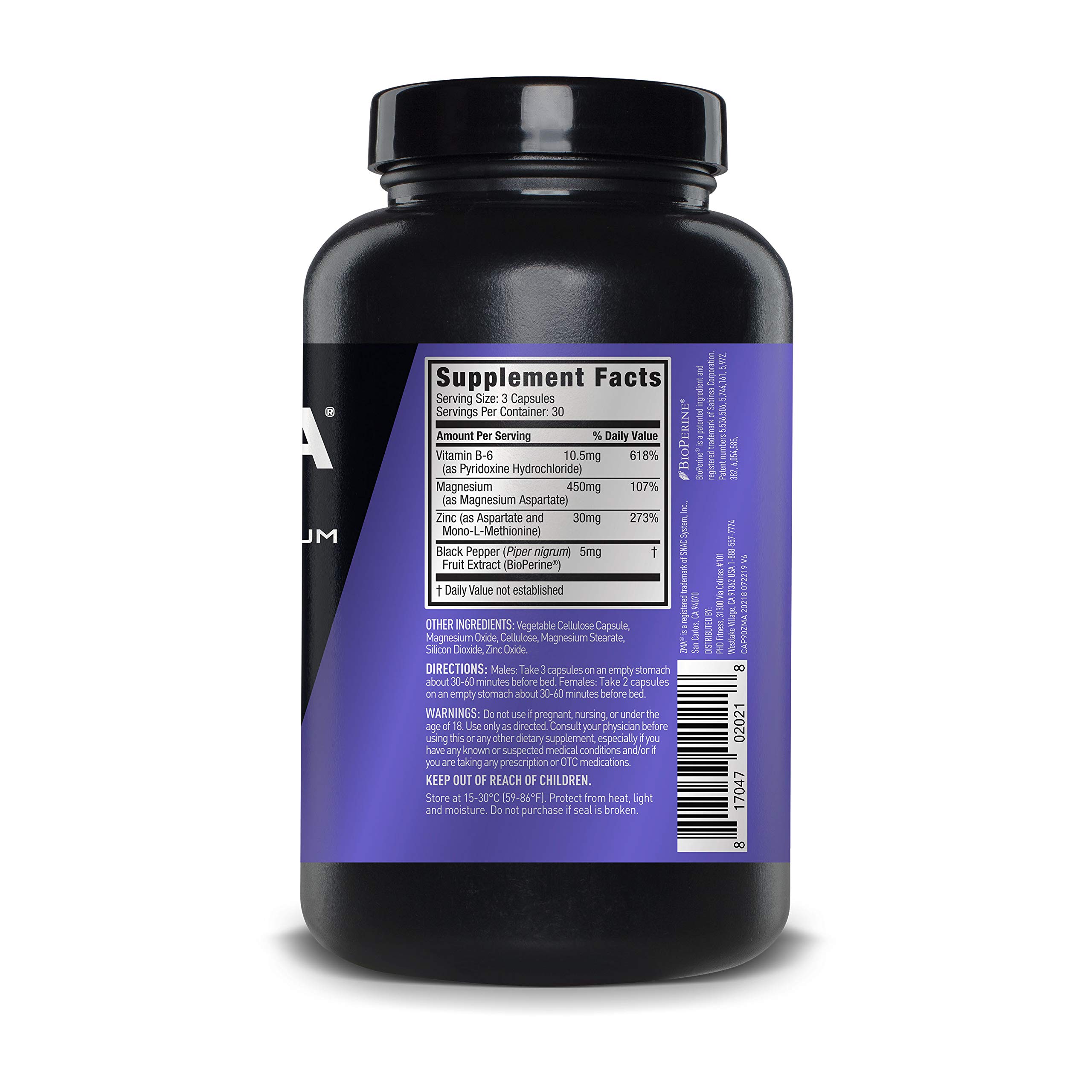 Foto 7 pulgar | Suplemento Jym Supplement Science Zma Zma 90 Cápsulas - Venta Internacional.
