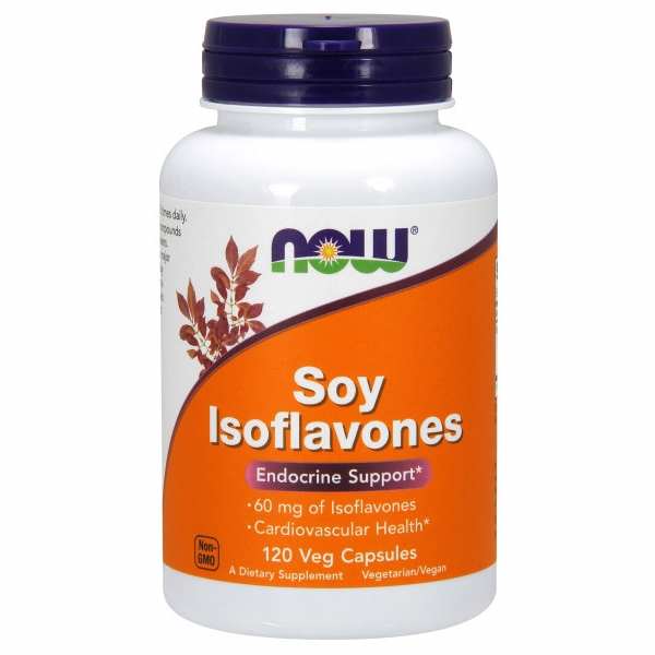 Foto 2 pulgar | Isoflavonas De Soja Supplement Now Foods 120 Cápsulas Vegetales - Venta Internacional.