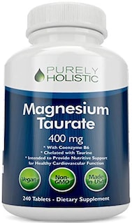 Foto 1 | Suplemento De Taurato De Magnesio Puramente Holístico, 400 Mg, 240 Tabletas - Venta Internacional.