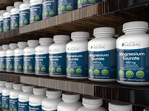 Foto 6 pulgar | Suplemento De Taurato De Magnesio Puramente Holístico, 400 Mg, 240 Tabletas - Venta Internacional.