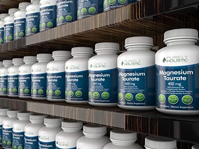 Foto 5 | Suplemento De Taurato De Magnesio Puramente Holístico, 400 Mg, 240 Tabletas - Venta Internacional.