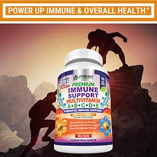 Foto 5 | Multivitamin Fresh Healthcare Immune Support 90 Cápsulas Veganas - Venta Internacional.
