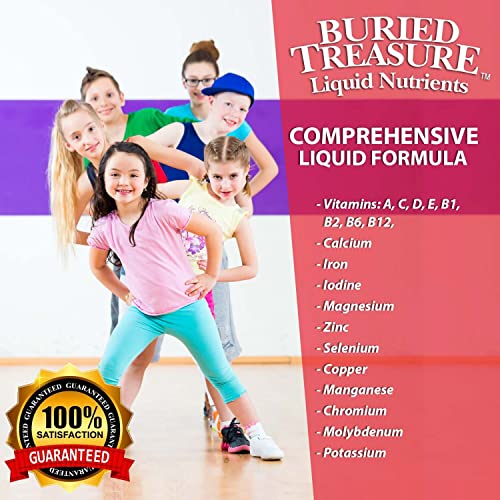 Foto 6 pulgar | Suplemento Buried Treasure Children's Daily Multi, 473 Ml - Venta Internacional.