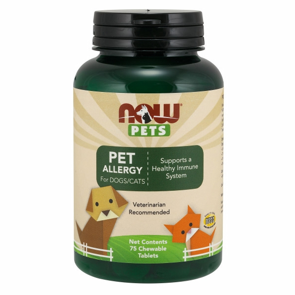 Foto 2 pulgar | Supplement Now Foods Pets Allergy 75 Comprimidos (paquete De 2) - Venta Internacional.