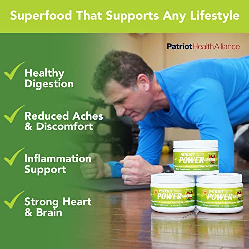 Foto 7 pulgar | Suplemento Patriot Power Greens Green Green, Suministro Para 30 Días, 5.7 Oz - Venta Internacional.