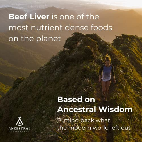 Foto 6 | Suplemento Ancestral Supplements Hígado De Res Alimentado Con Pasto, 180 - Venta Internacional.