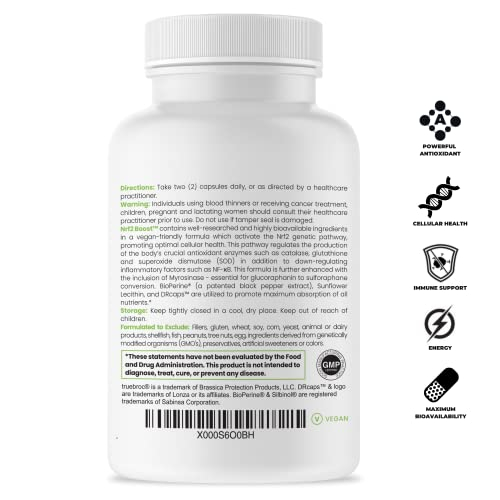 Foto 4 pulgar | Suplemento Pure Therapro Rx Nrf2 Boost 60 Cápsulas Vegetarianas - Venta Internacional.