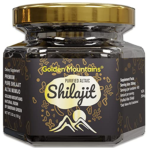 Foto 2 pulgar | Resina Shilajit, Verde Siberiano, Montañas Doradas, 100 G - Venta Internacional.