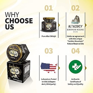 Foto 4 | Resina Shilajit, Verde Siberiano, Montañas Doradas, 100 G - Venta Internacional.