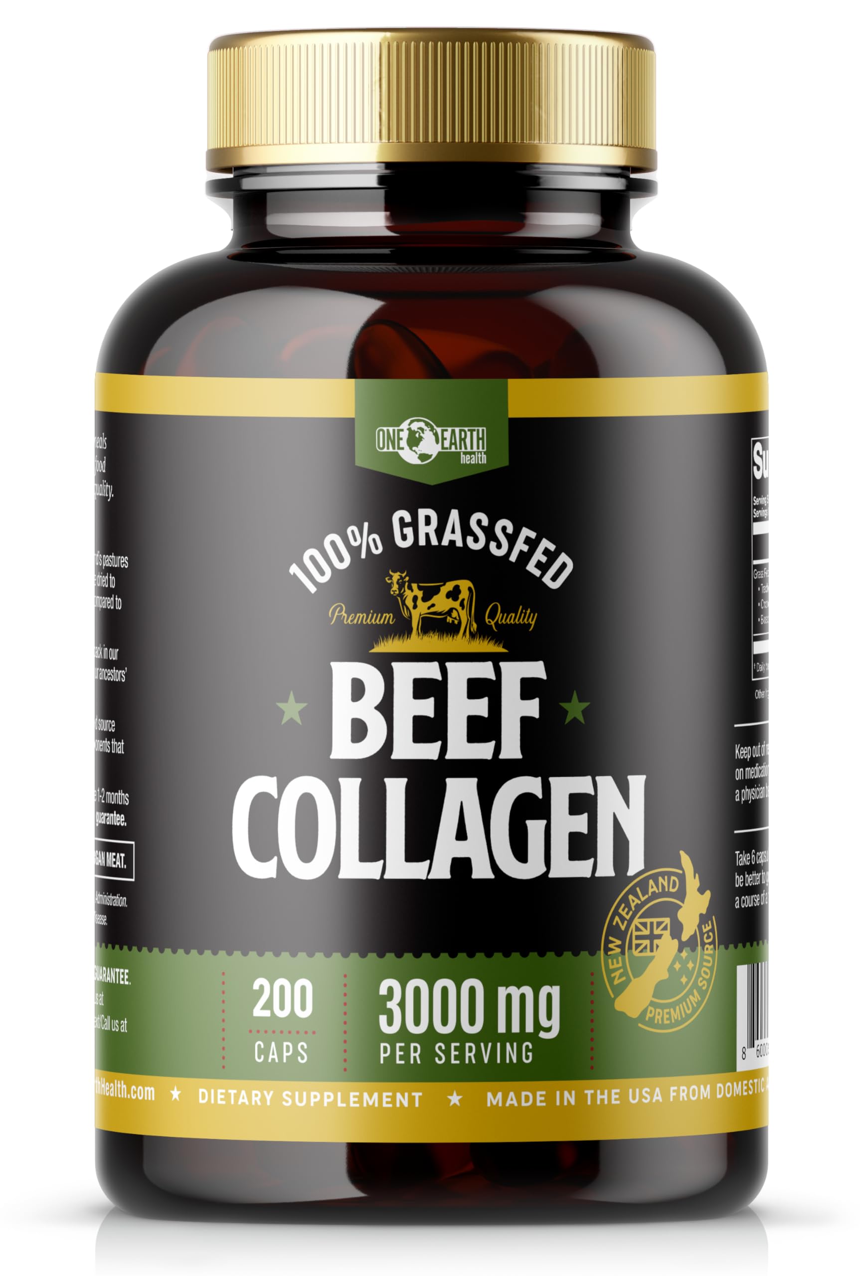 Foto 1 | Supplement One Earth Health: Colágeno De Carne De Res Alimentada Con Pasto - Venta Internacional.