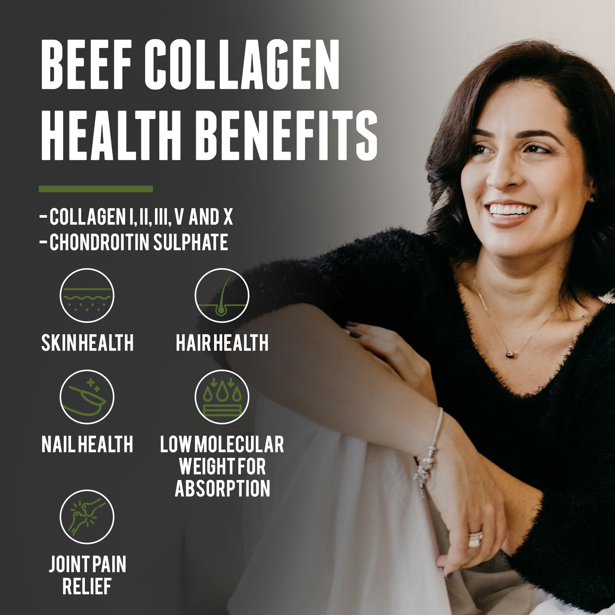 Foto 3 pulgar | Supplement One Earth Health: Colágeno De Carne De Res Alimentada Con Pasto - Venta Internacional.