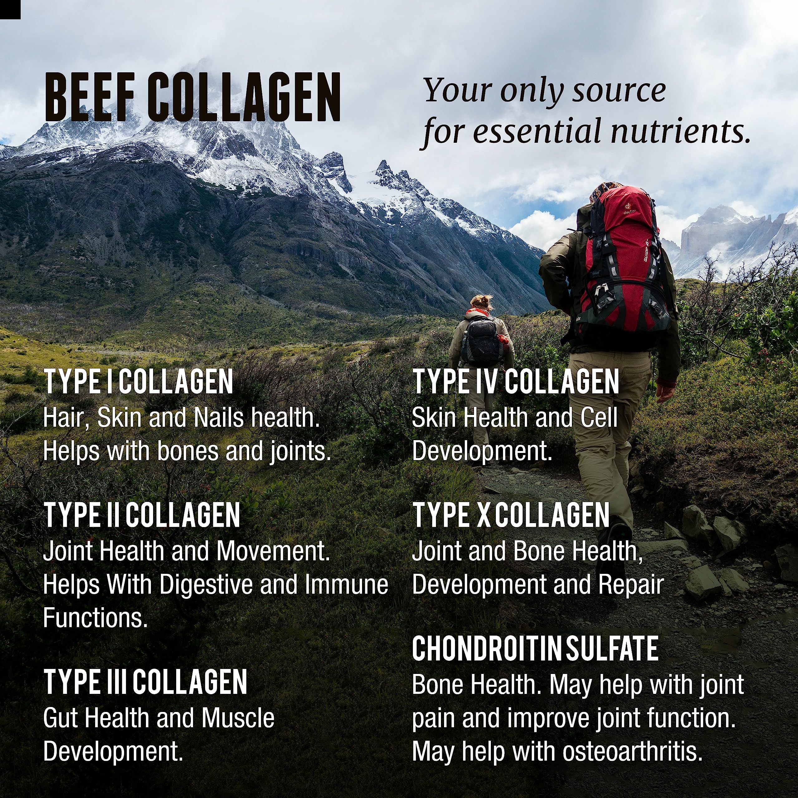 Foto 4 | Supplement One Earth Health: Colágeno De Carne De Res Alimentada Con Pasto - Venta Internacional.