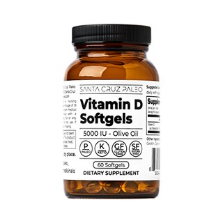 Foto 1 | Suplemento De Vitamina D Santa Cruz Paleo 5000 Ui Con Aceite De Oliva - Venta Internacional.