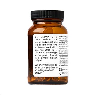 Foto 3 | Suplemento De Vitamina D Santa Cruz Paleo 5000 Ui Con Aceite De Oliva - Venta Internacional.