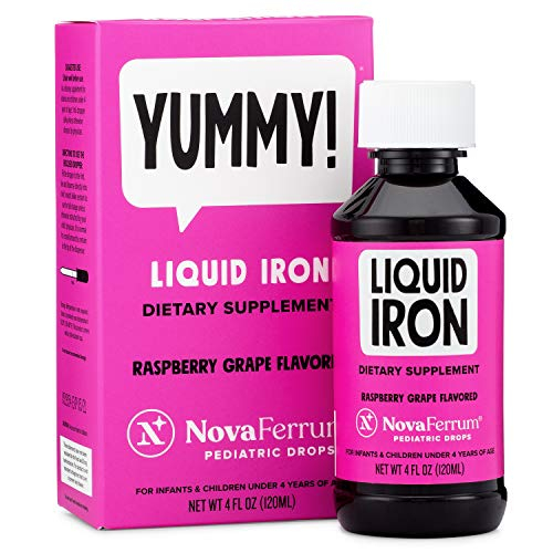 Foto 1 | Suplemento De Hierro Novaferrum Pediatric 120 Ml De Frambuesa Y Uva - Venta Internacional.