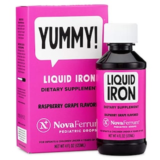 Foto 1 | Suplemento De Hierro Novaferrum Pediatric 120 Ml De Frambuesa Y Uva - Venta Internacional.
