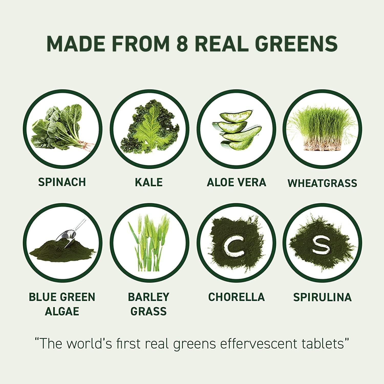 Foto 3 | Tabletas Efervescentes 8greens Daily Greens Superfood Boost - Venta Internacional.
