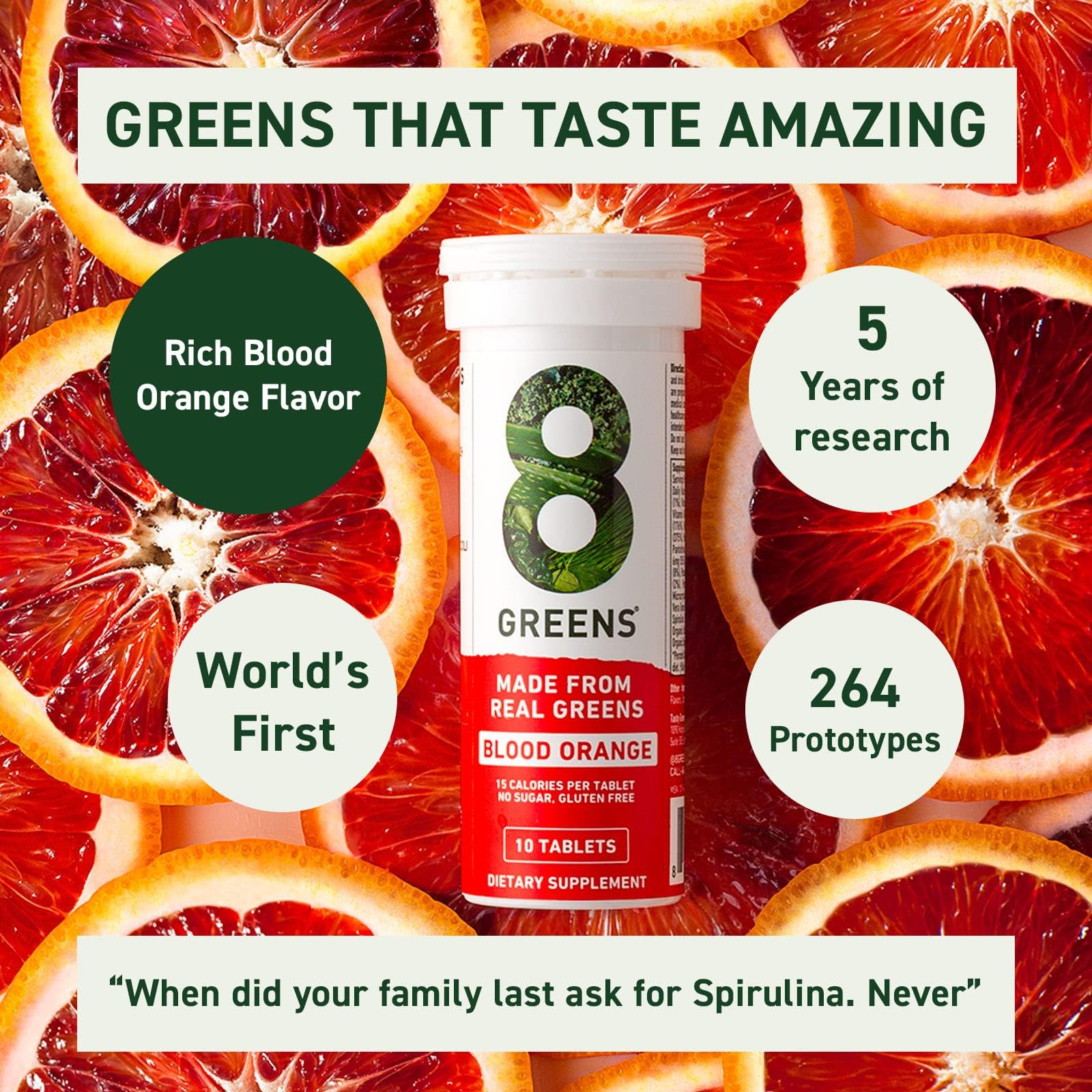 Foto 5 | Tabletas Efervescentes 8greens Daily Greens Superfood Boost - Venta Internacional.