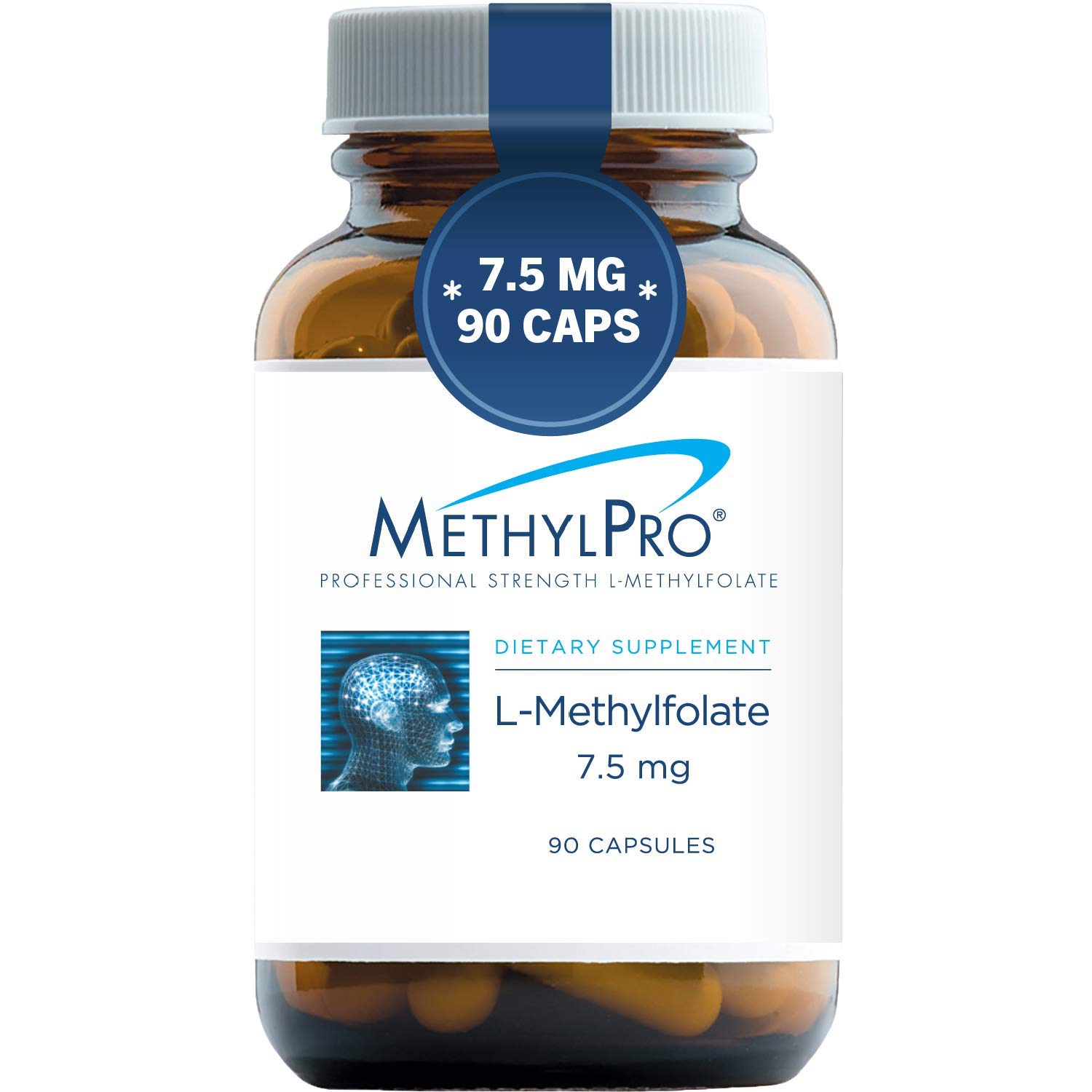 Foto 2 pulgar | Suplemento Methylpro L-metilfolato 7,5 Mg 90 Cápsulas - Venta Internacional.