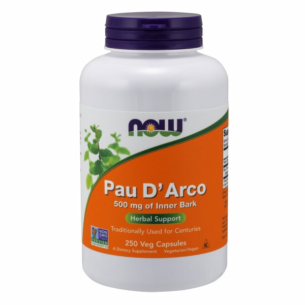 Foto 2 pulgar | Supplement Now Foods Pau D' Arco 250 Cápsulas (paquete De 4) - Venta Internacional.