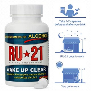 Foto 3 | Suplemento Dietético Ru-21, Botella De 120 Pastillas - Venta Internacional.