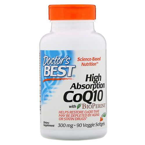 Foto 2 pulgar | 90 Cápsulas Blandas De Coq10 De Alta Absorción Supplement Doctors Best - Venta Internacional.