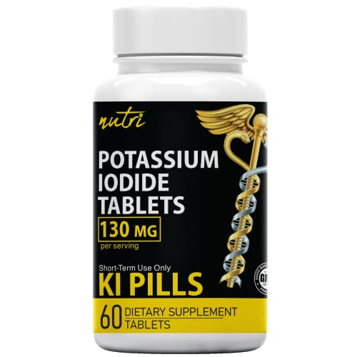 Foto 2 pulgar | Suplemento De Yoduro De Potasio De Nature's Fusions, 130 Mg (60 Tabletas) - Venta Internacional.