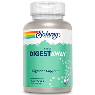 Foto 1 | Suplemento Solaray Super Digestaway, Enzima Digestiva, 180 Verduras - Venta Internacional.