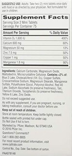 Foto 2 | Suplemento Caltrate Minis + Minerals 150 Comprimidos (paquete De 2) - Venta Internacional.