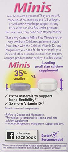 Foto 4 pulgar | Suplemento Caltrate Minis + Minerals 150 Comprimidos (paquete De 2) - Venta Internacional.