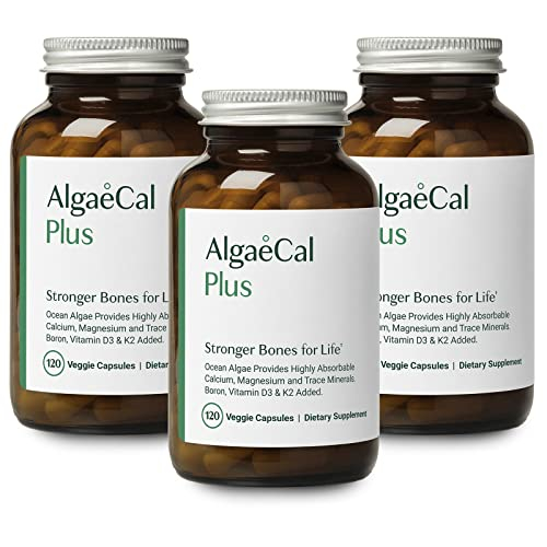 Foto 2 pulgar | Suplemento De Calcio Algaecal Plus Con Vitamina D3 Y K2 Durante 3 Meses - Venta Internacional.