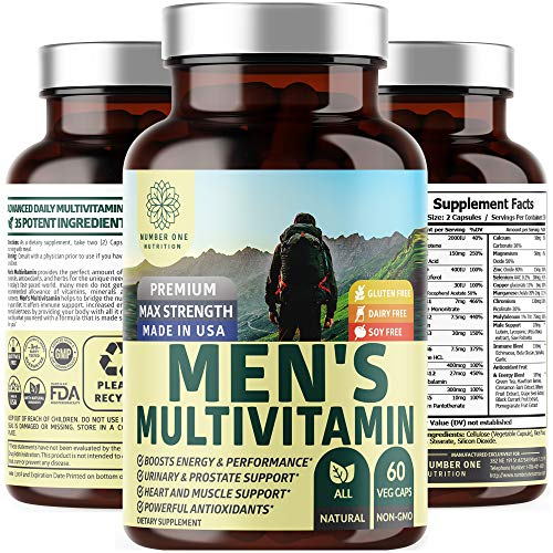 Multivitamínico Diario Para Hombre Supplement Number One Nutrition N1n - Venta Internacional.