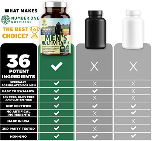 Foto 6 pulgar | Multivitamínico Diario Para Hombre Supplement Number One Nutrition N1n - Venta Internacional.