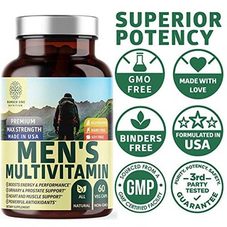 Foto 6 | Multivitamínico Diario Para Hombre Supplement Number One Nutrition N1n - Venta Internacional.