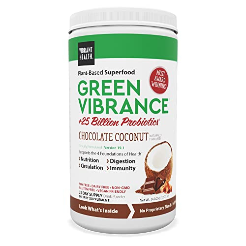 Foto 2 pulgar | Superalimento En Polvo Vibrant Health Green Vibrance Chocolate - Venta Internacional.