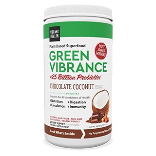 Foto 1 | Superalimento En Polvo Vibrant Health Green Vibrance Chocolate - Venta Internacional.