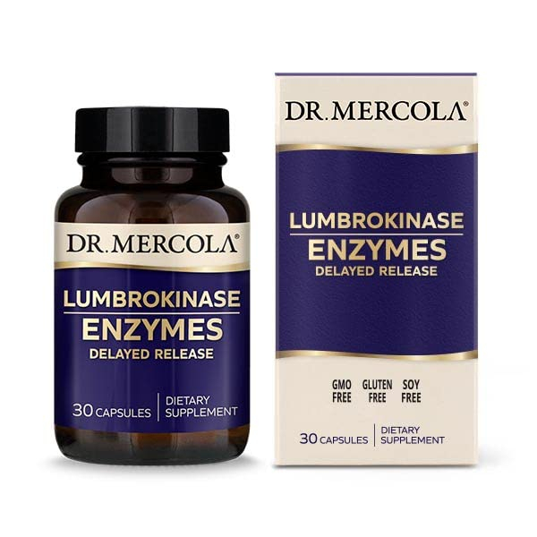 Foto 2 pulgar | Suplemento Dietético Dr. Mercola Lumbrokinase Enzymes 30 Cápsulas - Venta Internacional.