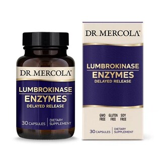 Foto 1 | Suplemento Dietético Dr. Mercola Lumbrokinase Enzymes 30 Cápsulas - Venta Internacional.