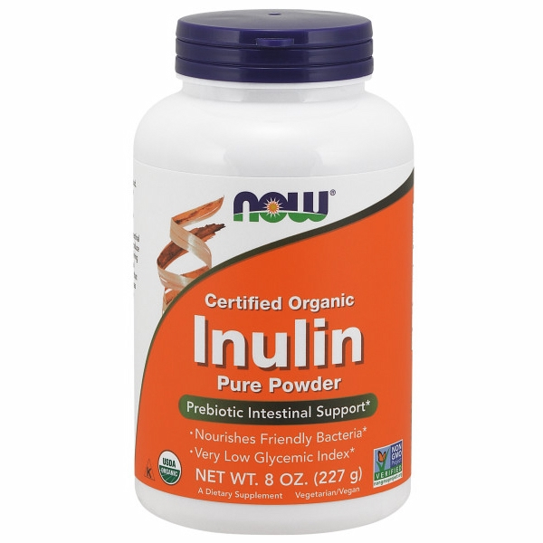 Inulina Prebiótica Pura En Polvo, 250 Ml, De Now Foods - Venta Internacional.
